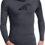 Long sleeve rash guard for men