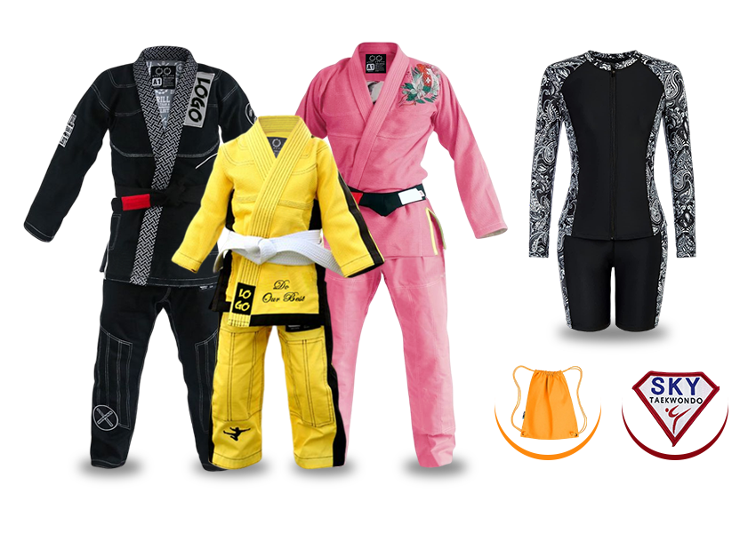 jiu-jitsu gis and related accessories